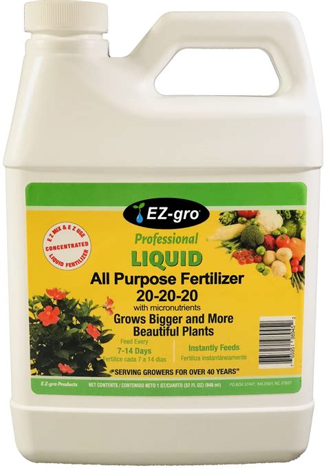 20 20 20 fertilizer lowes - The Evergreen 0.5 lb. All-Purpose Plant Food is a multi-purpose, powdered plant fertilizer for all-season use. The fast-release fertilizer is water soluble and lasts for up to 2-3 weeks. The 20-20-20 feed formula is suitable for use with vegetables. The plant food is available in 0.5 lb. containers for convenience. Multi-purpose formula is ...
